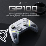 AJAZZ GP100 Wired/wireless Bluetooth Silent Conductive Silicone Button Gaming Mouse 1000mAh Suitable for PC, Switch, Android IOS