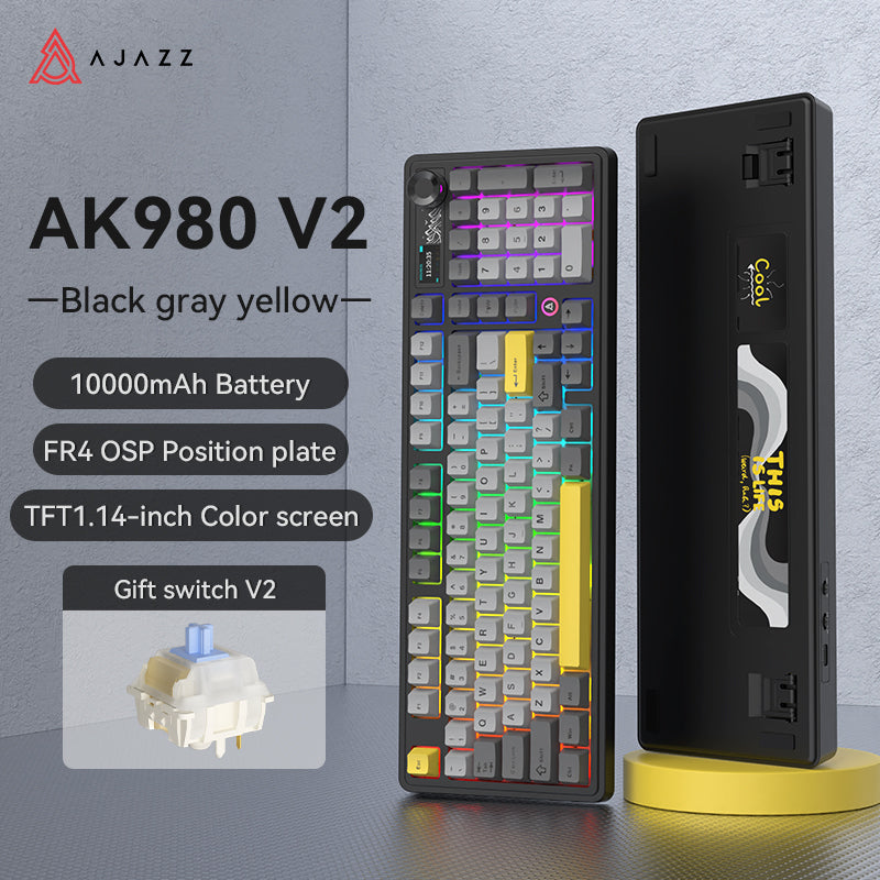 Ajazz AK980 V2 Keyboard – AJAZZ Official Store