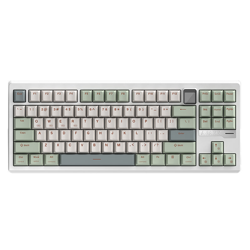 AJAZZ QS87 CNC Aluminum Alloy Keyboard