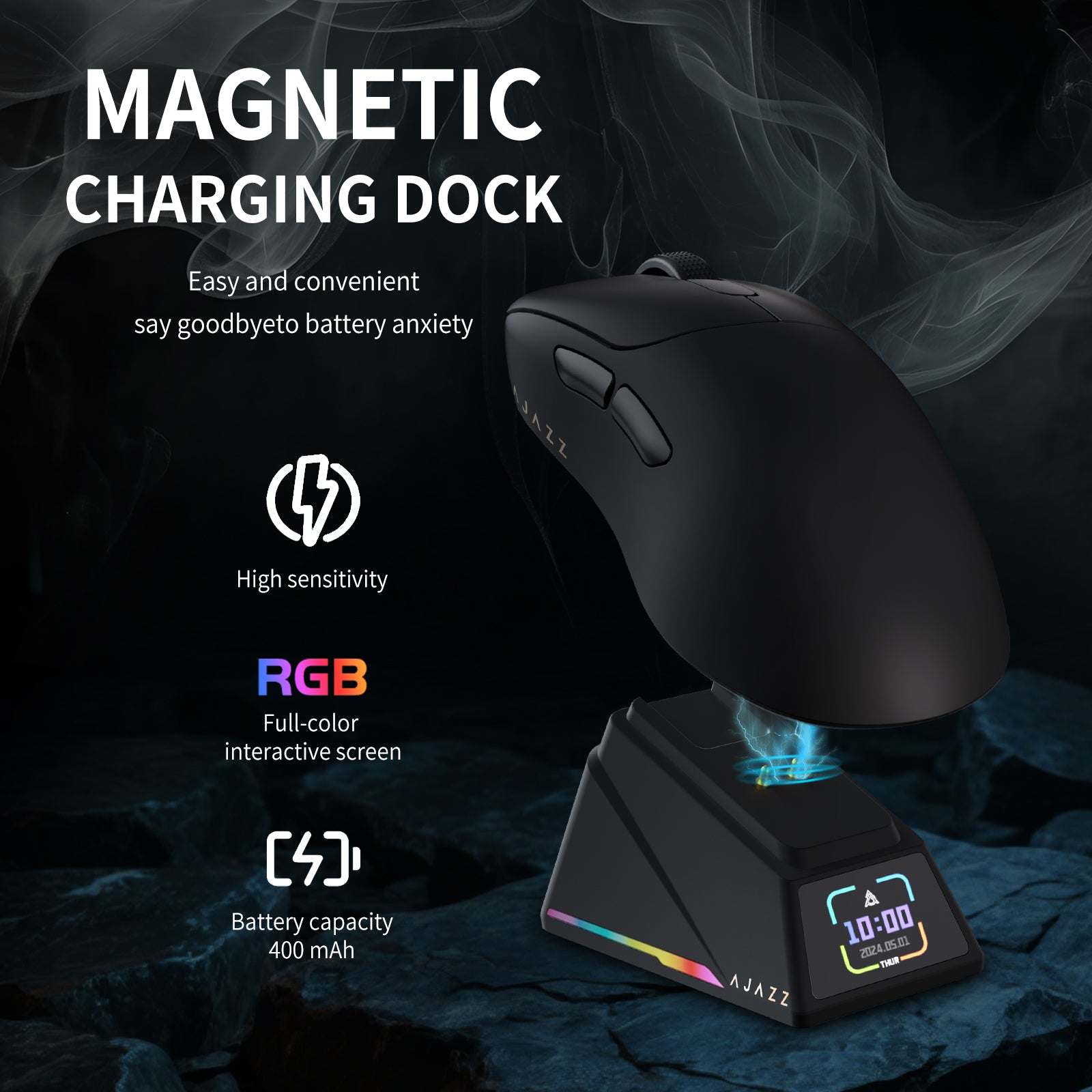 その他 amu AJAZZ AJ179 APEX Tri-mode connection 2.4GHz / Bluetooth