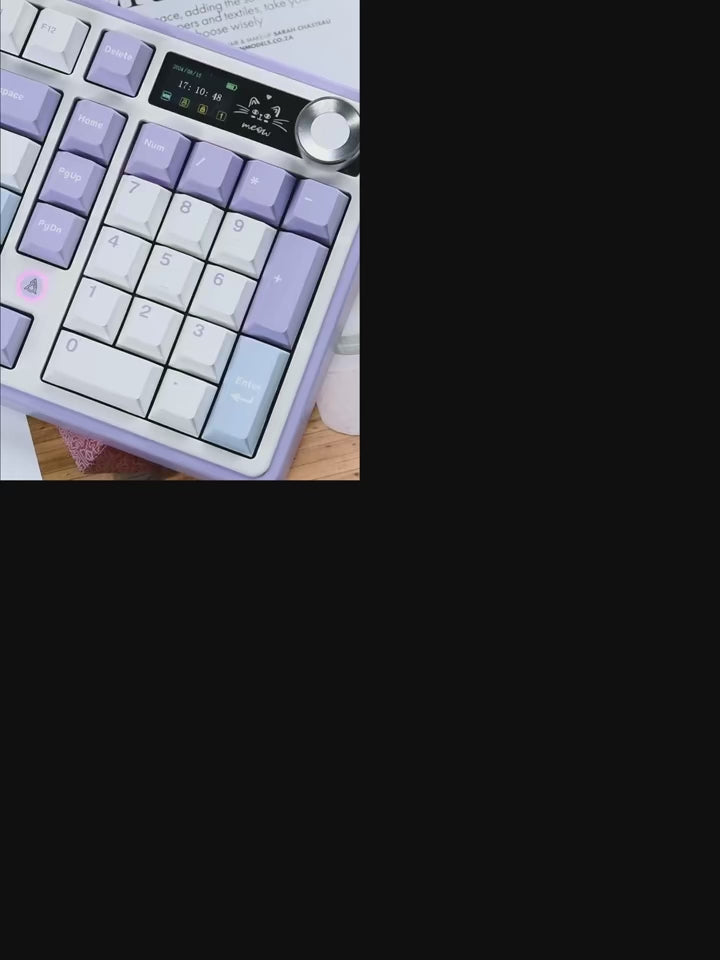 Ajazz AK980 Gaming Mechanical Keyboard with Color Screen 98 Keys