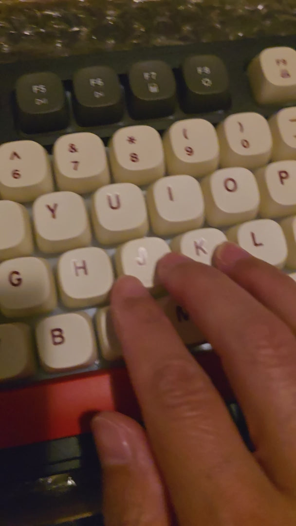 Ajazz AF98 Wired Mixed Lighting Mechanical Keyboard Dual control