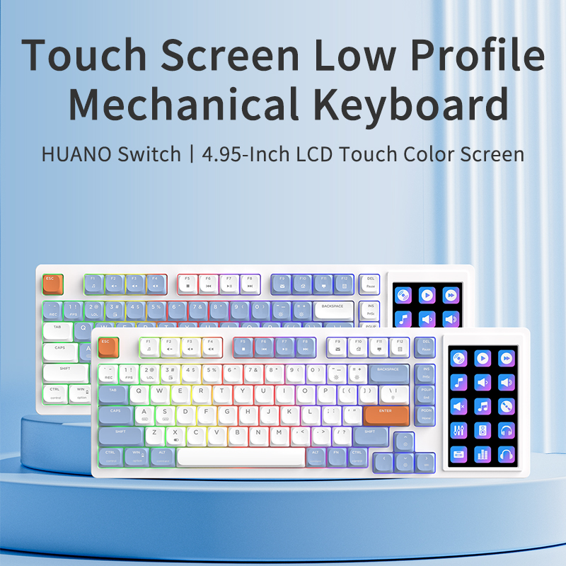 AJazz AKP815 Touch Screen Low Profile Mechanical Keyboard
